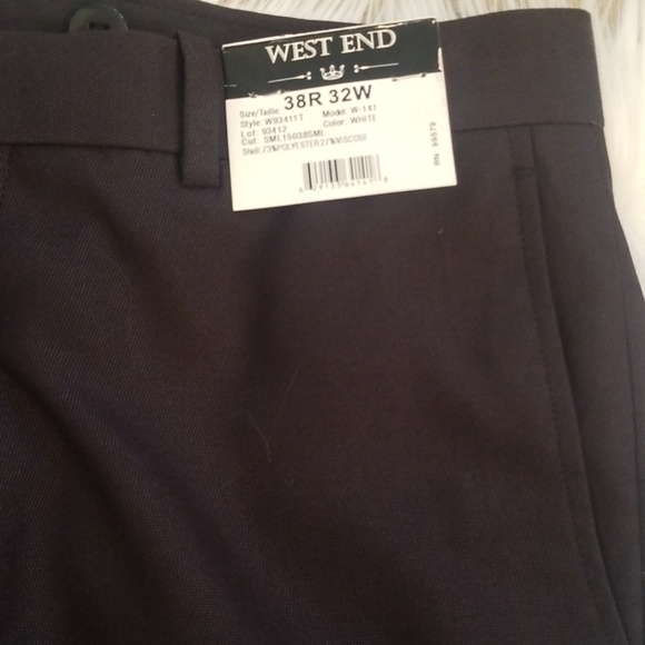 NWT West End Black Dress Slacks - Picture 4 of 4